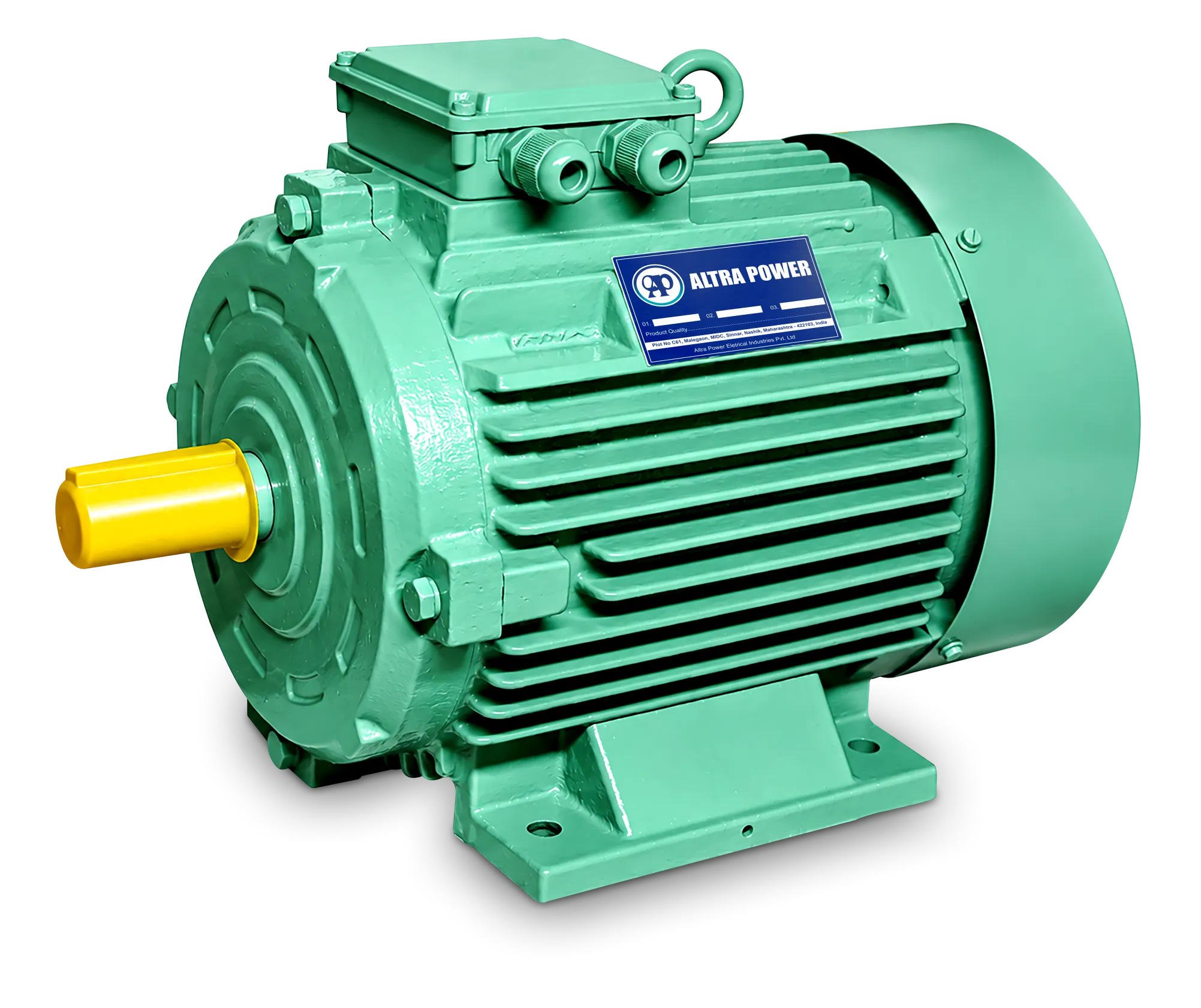 Industrial motor manufacturing at Altra Power Eletrical Industries Pvt. Ltd for Rajasthan